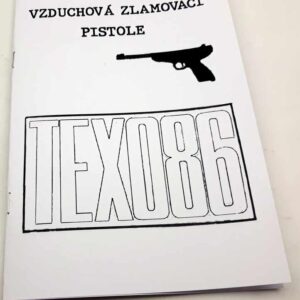 Vzduchová zlamovací pistole TEX 086 Návod k obsluze reprint