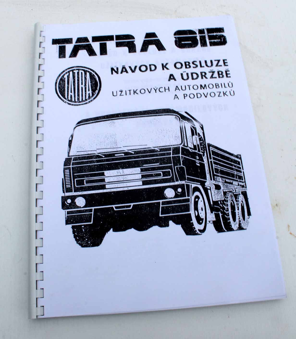 Návod k obsluze Tatra 815