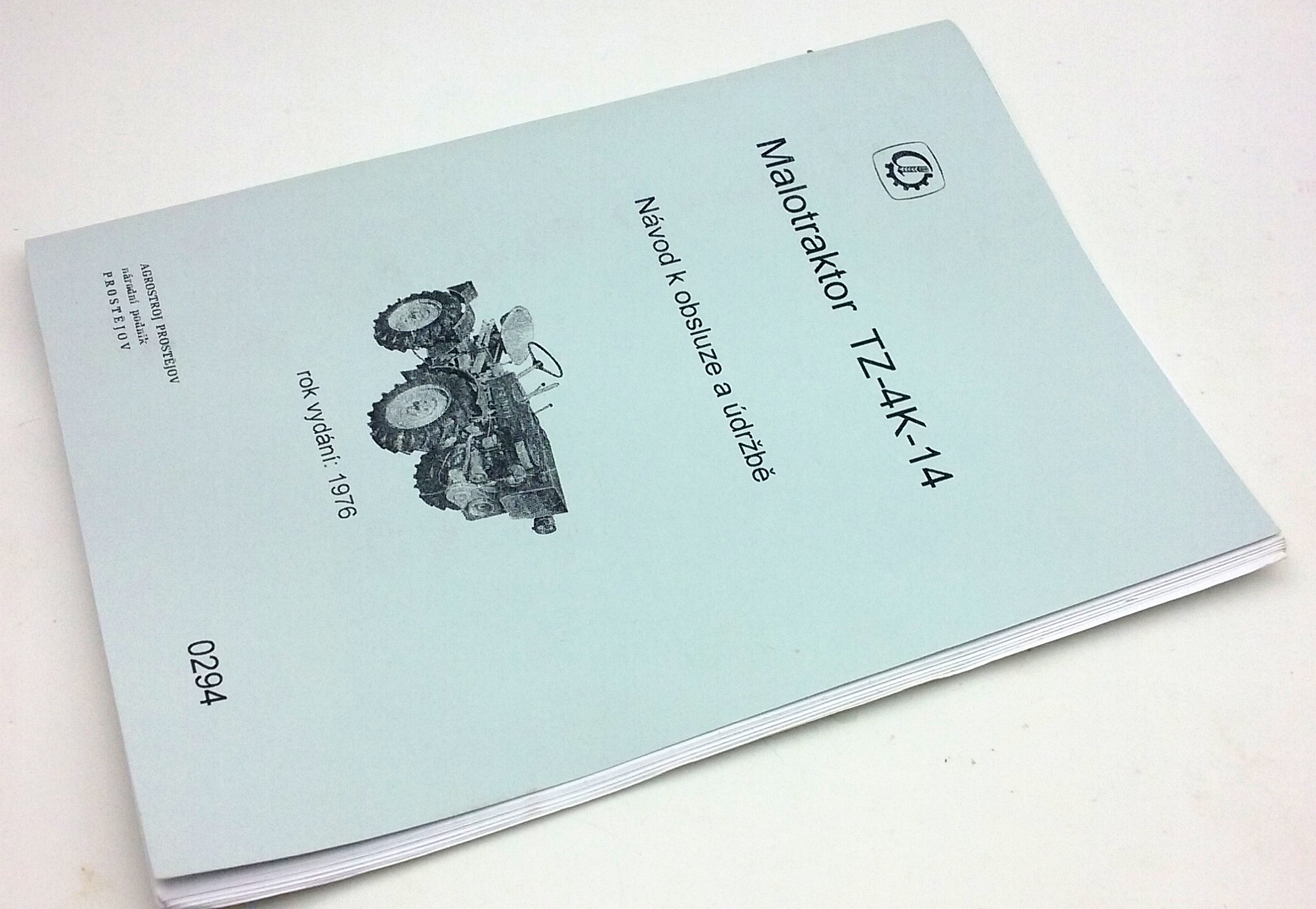 Malotraktor TZ-4K-14 - Návod k obsluze a údržbě reprint