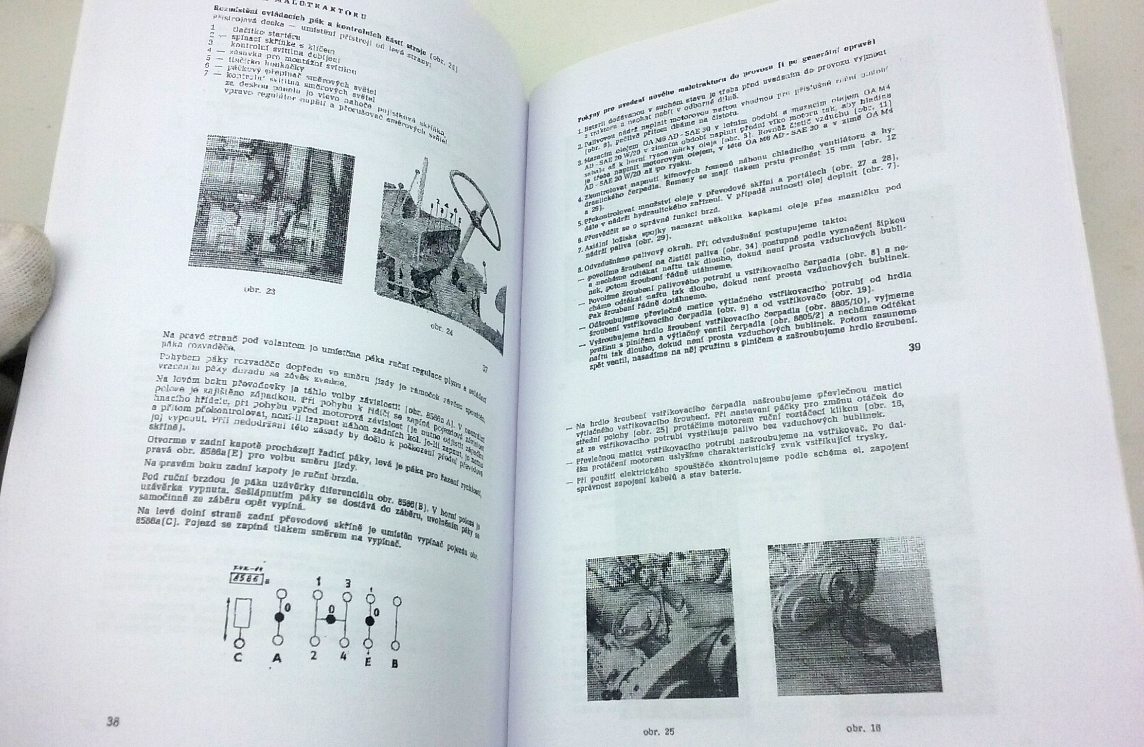 Malotraktor TZ-4K-14 - Návod k obsluze a údržbě reprint - Image 3