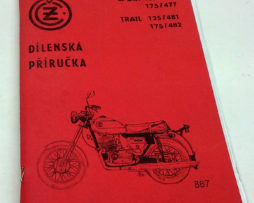 ČZ Sport 125/467,175/477,Trail 125/481,175/482- Dílenská příručka reprint