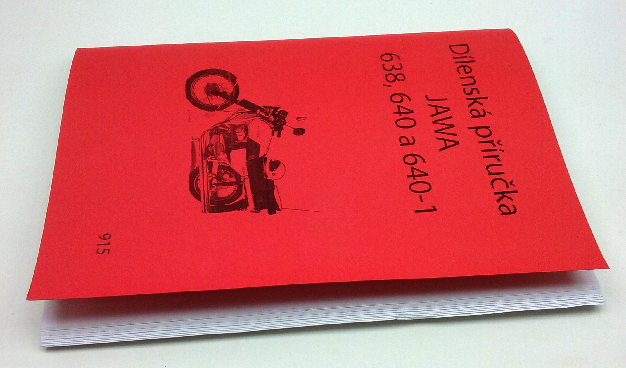 Jawa 638,640 a 640-1 - dílenská příručka reprint - Image 2