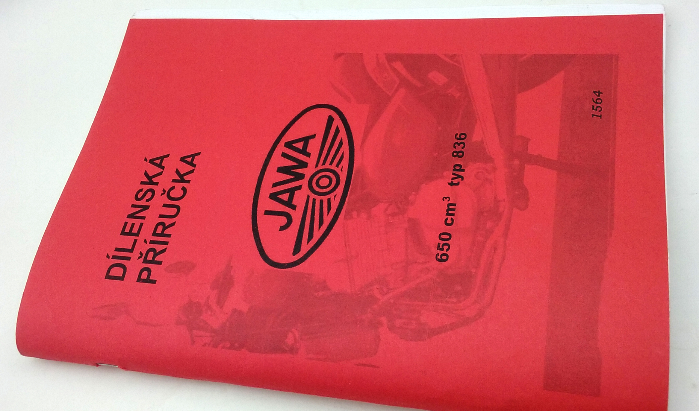 Jawa 650cm3 typ 836 - dílenská příručka 2004 reprint - Image 5