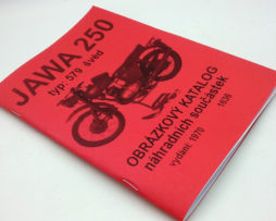 Jawa 250 typ 579 švéd, Katalog ND 1970 reprint