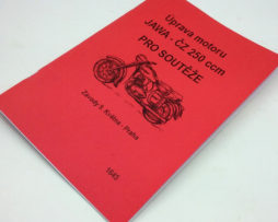 Jawa - ČZ 250ccm pro soutěže - úprava motoru reprint