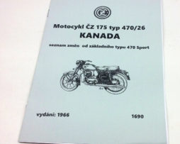 CZ175-470-26 Kanada 1966 doplněk katalogu ND reprint