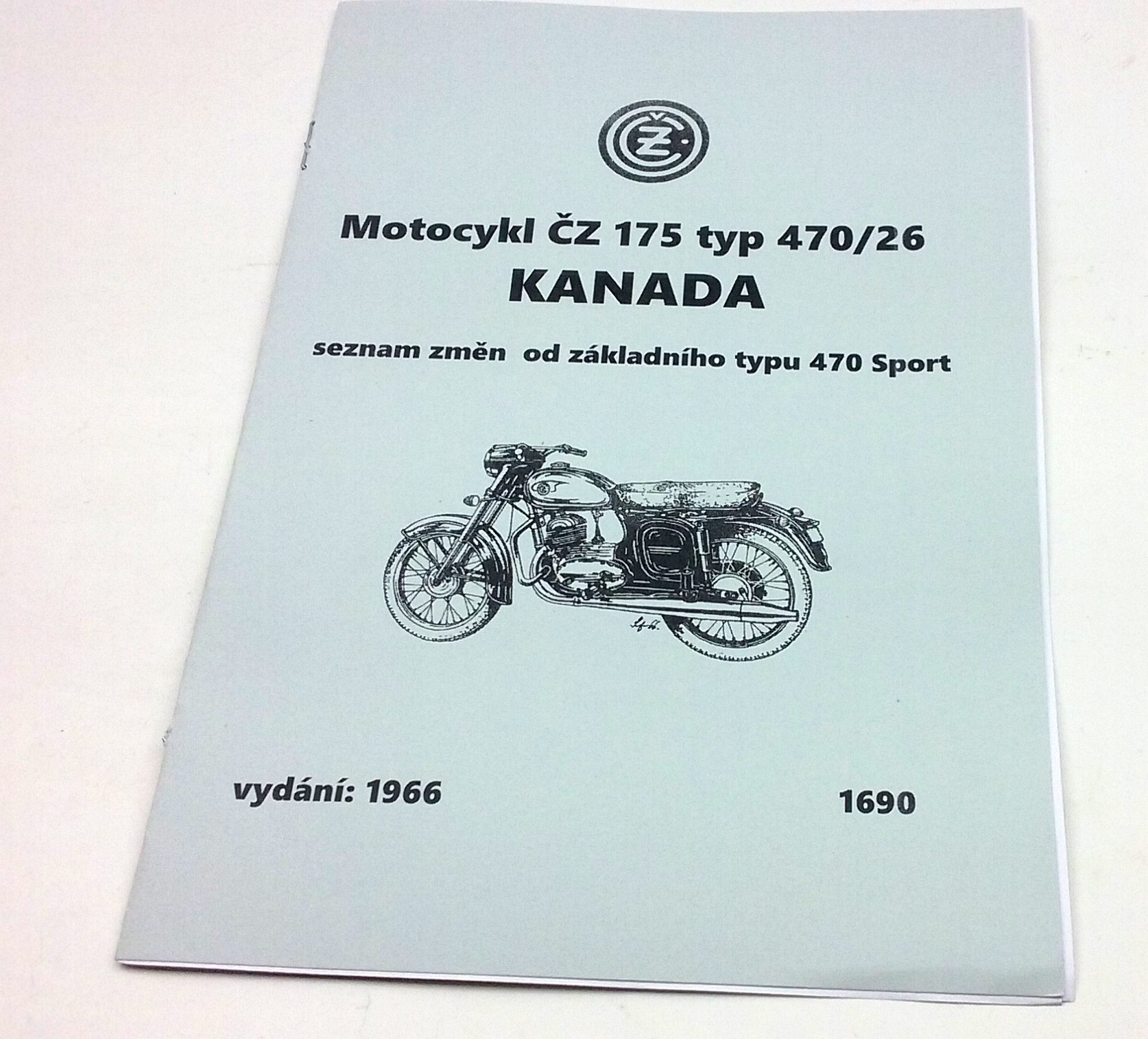 CZ175-470-26 Kanada 1966 doplněk katalogu ND reprint