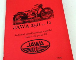 Jawa 250 typ 11 pérák FJ - Návod k obsluze reprint