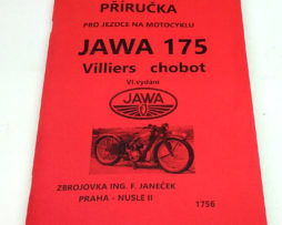 Jawa 175ccm, Villiers chobot - Vl.vydání příručka pro jezdce na motocyklu reprint