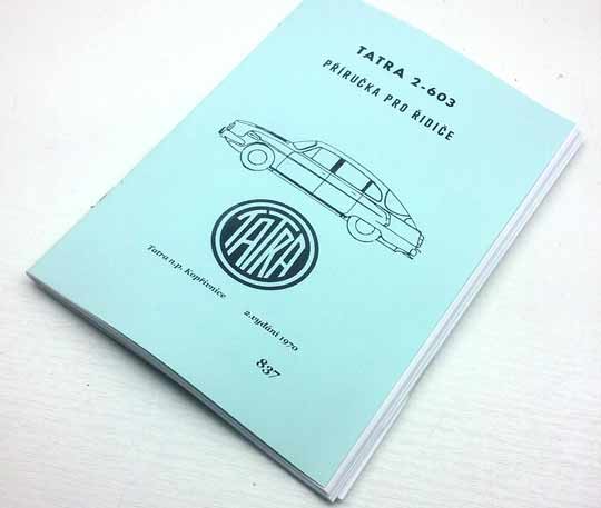 Tatra 2-603 z roku 1970 - Příručka pro řidiče - reprint - Image 6
