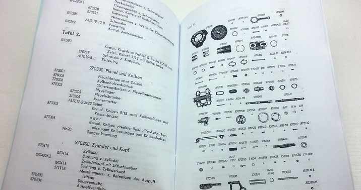 Tatra 97 Katalog náhradních dílů z roku 1939 v němčině reprint. - Image 4