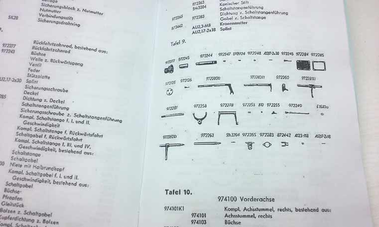 Tatra 97 Katalog náhradních dílů z roku 1939 v němčině reprint. - Image 3