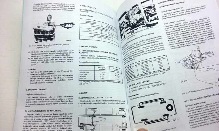 TAZ 1500 Dodatek dílenské příručky reprint. - Image 3