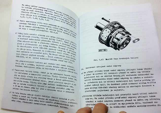 Tatra 813 - 2díl. Dílenské příručky reprint. - Image 5