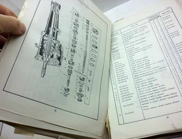 Moskvič 412, 427, 434 - Katalog náhradních dílů - Mototechna 1972 - Image 6