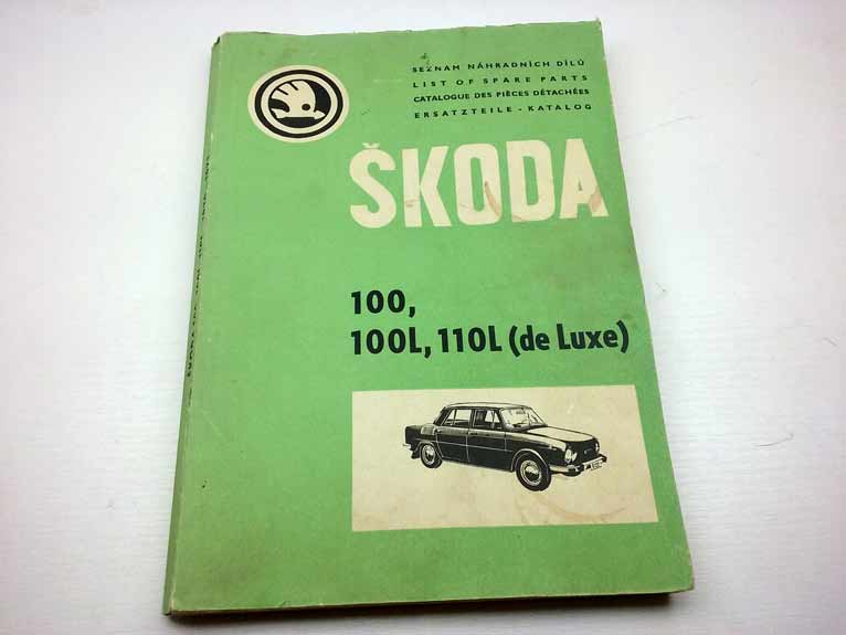 Škoda 100, 100L, 110L (de Luxe) - Seznam náhradních dílů 1970-1971 - Image 3