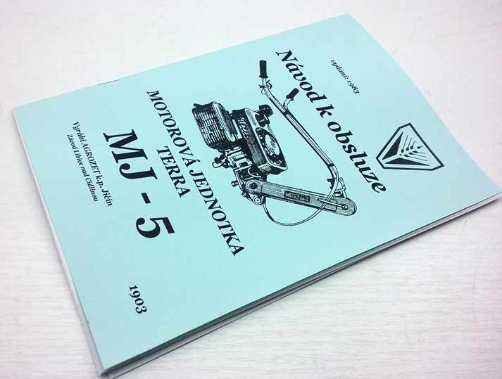 Motorová jednotka Terra MJ-5 Návod k obsluze rok 1983 reprint. - Image 5