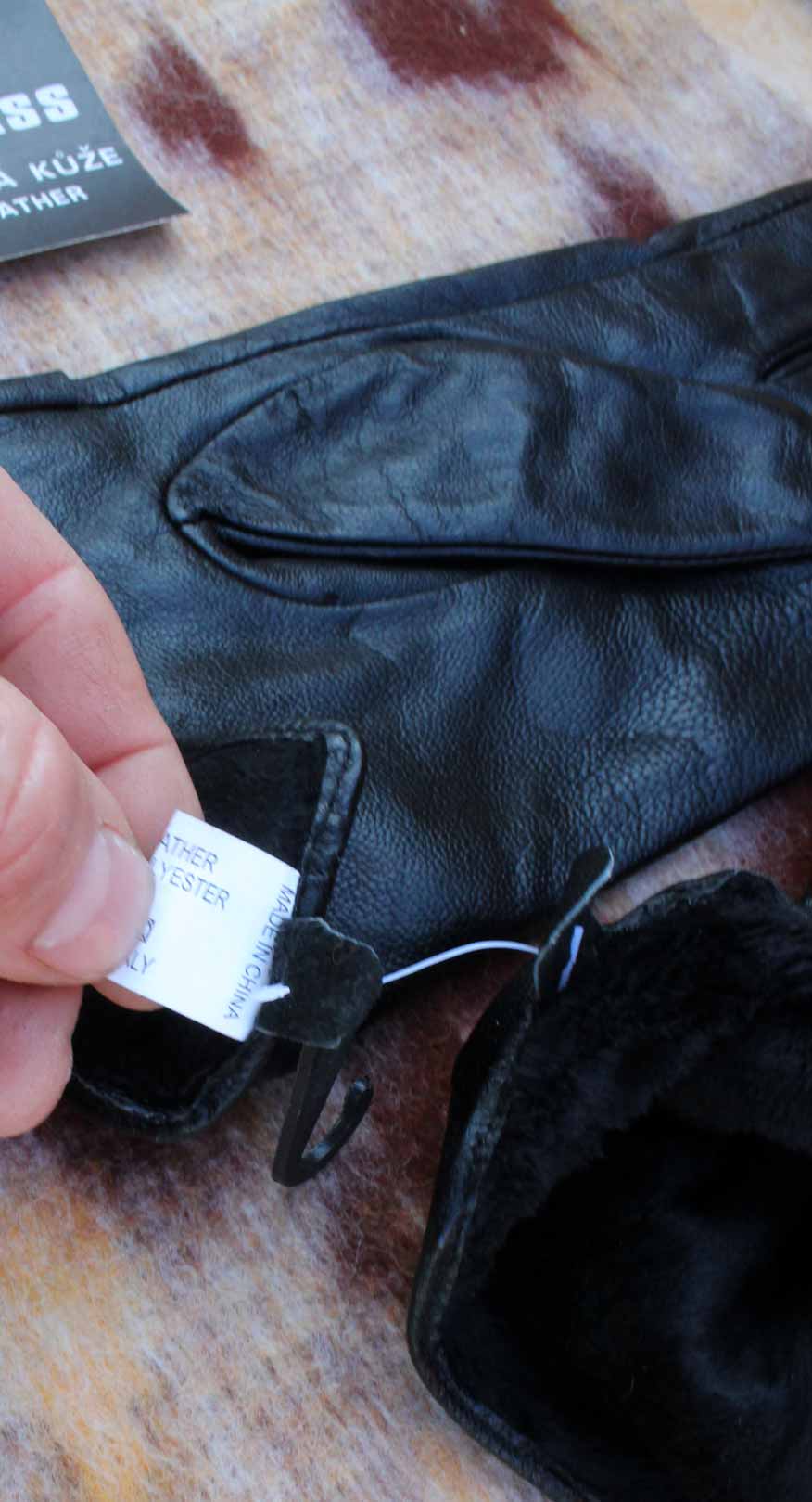 Motorukavice měkká pravá kůže Vigass vel: M - L - Image 5