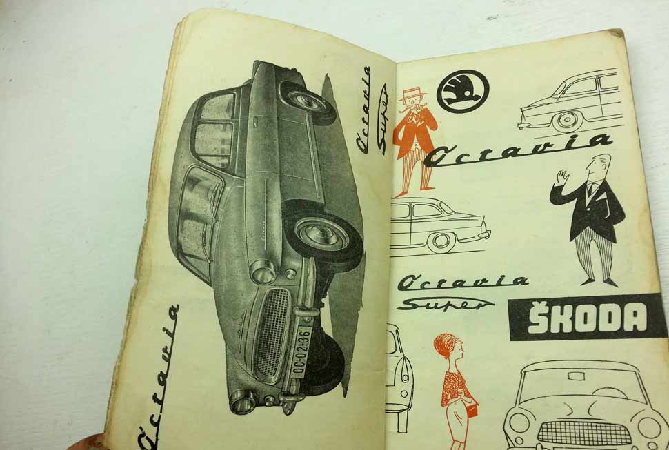 Škoda Octavia, Octavia Super Návod k obsluze 1963 - Image 8