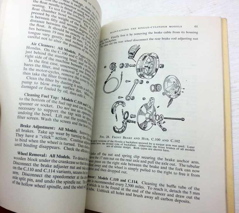 Honda The Book of The Honda- Pitman´s Motor Cyclists´Library 1964 - 1966 - Image 4