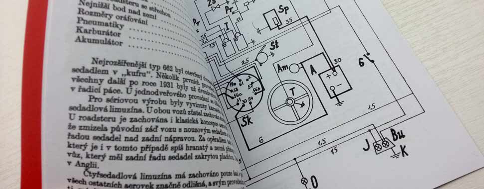Aero 500, 662, 1000 - Elektroinstalace vozů - reprint - Image 3