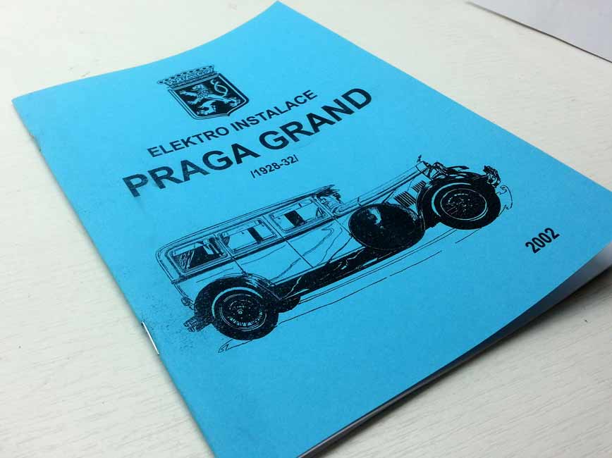 Praga Grand - Elektroinstalace vozů - reprint - Image 4