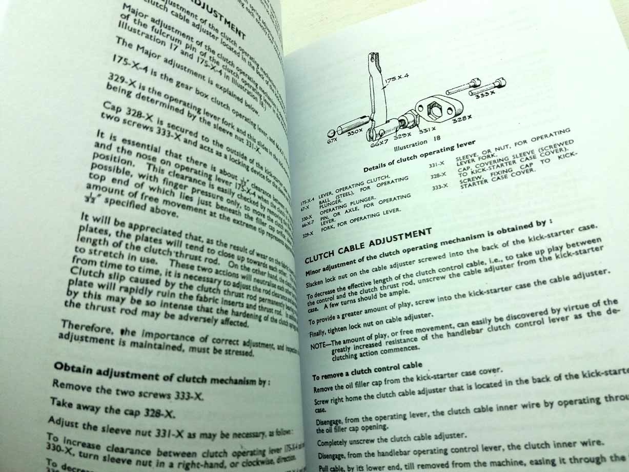 Matchless 350cc and 500 cc, Spring, frame and Rigid - Maitenance Manual and Instruction Book reprint - - Image 4