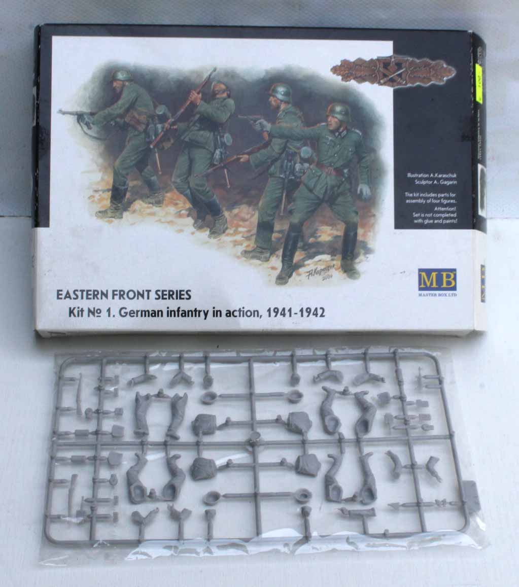Stavebnice German infantry in Action od MB 1.35. - Image 3