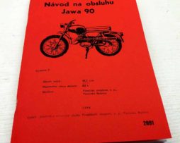 Jawa 90 Roadster a Jawa 90 Cross - Návod k obsluze, vydání 1970 reprint