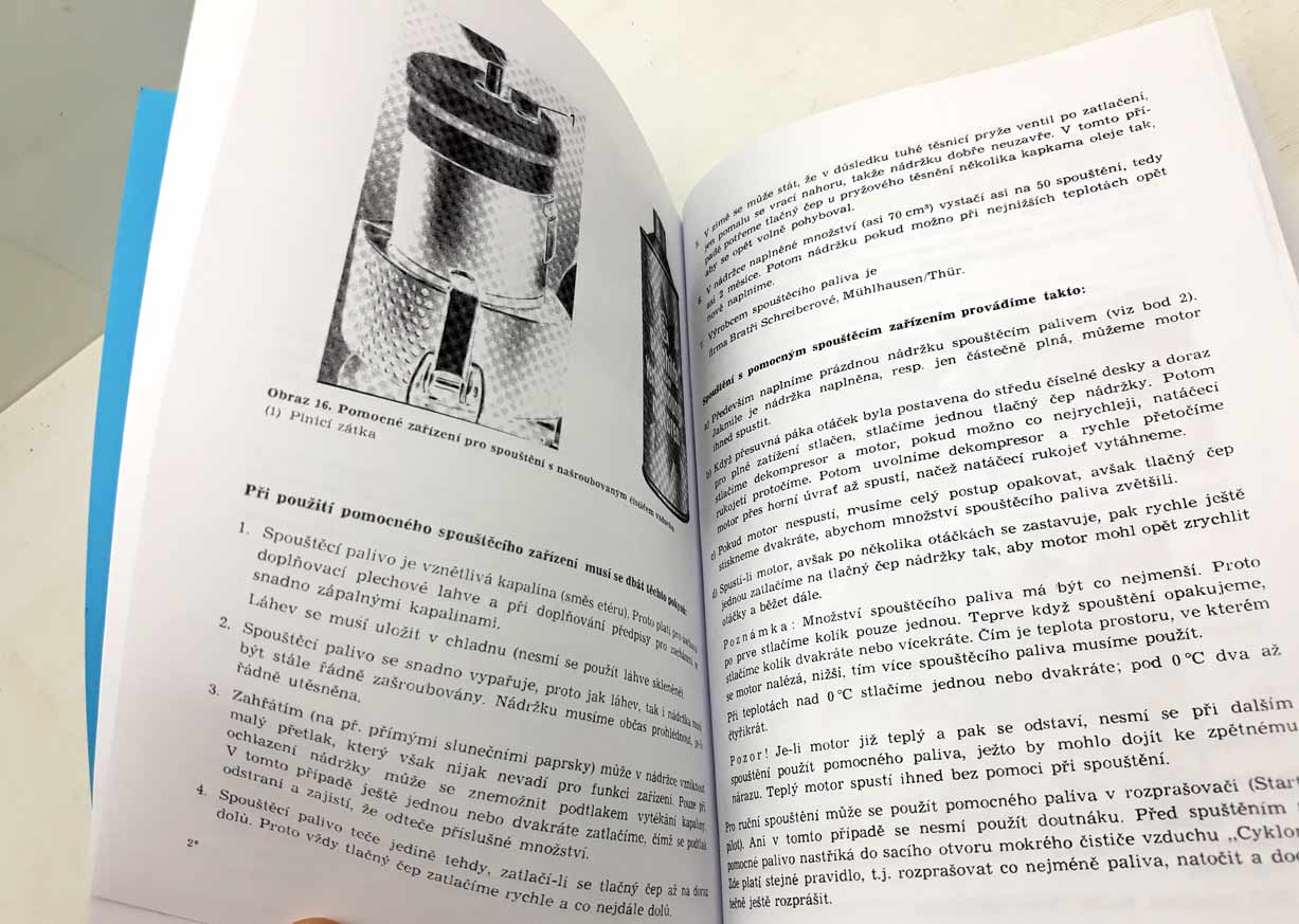 Motory 1KVD 8SL, 2KVD 8SVL, 4KVD 8SVL - Udržovací příručka pro stacionární a zabudované samozápalné motory. Reprint. - Image 6