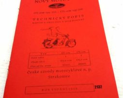 Jawa ČZ 125ccm a 175ccm typ 355 a 356 - Technický popis a návod k obsluze a udržování reprint
