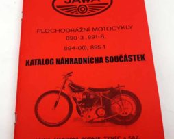 Jawa 500 typ 890-3, 891-6.894-0(1), 895-1 plochodrážní motocykl Katalog náhradních dílů- reprint