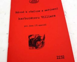 Návod k seřízení karburátoru Villiers na Jawa 175 speciál - reprint