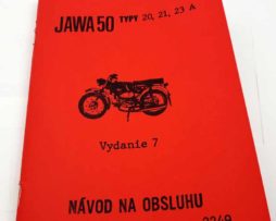 Jawa 50 typ 20, 21, 23, 23A Návod k obsluze a údržbě 7 vydání reprint