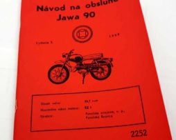 Jawa 90 Návod na obsluhu -1969 reprint.