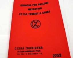ČZ 250 Tourist a Sport - Příručka pro obsluhu reprint.