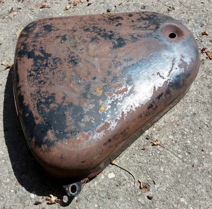 Kastlík na motocykl ČZ. Boční schránka ČZ. - Image 8