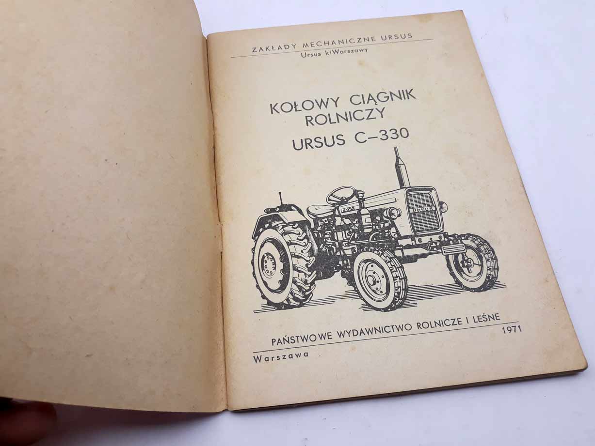 Ursus Ciagnik C330 - Návod k obsluze v polštině - Image 7