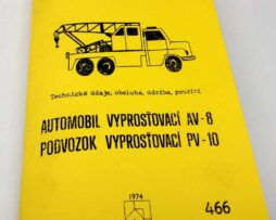Automobil vyprošťovací AV-8, Podvozek vyprošťovací PV-10 reprint.
