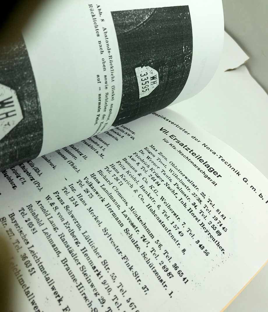 Notek - Kraftfahrzeug-Nachtmatschgerät - Nova-technik Gmbh - reprint. - Image 2