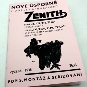 Karburátor Zenith T se starterem a samočinným volnoběhem reprint.