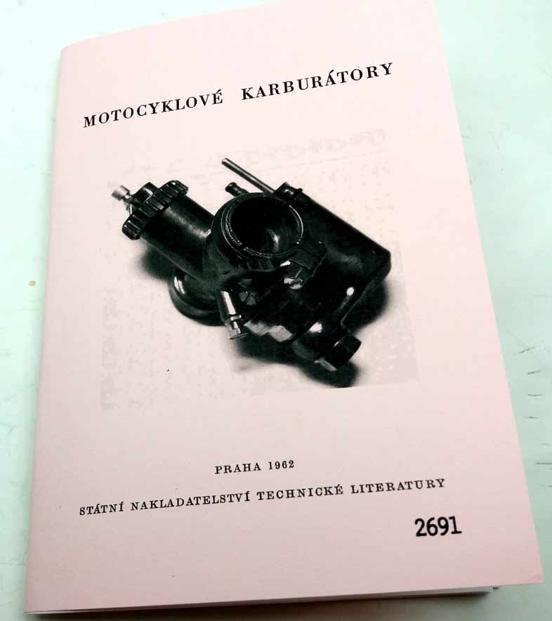 Motocyklové karburátory - Alois Pešek reprint