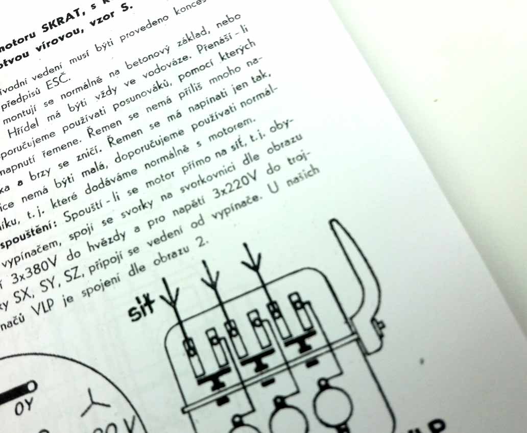 Návod na obsluhu elektromotorů Skrat - reprint. - Image 6