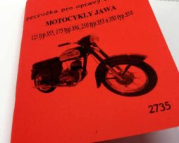 Motocykly Jawa ČZ 125 typ 355, 175 typ 356, 250 typ 353, 350 typ 354 - Příručka pro opravy a údržbu reprint
