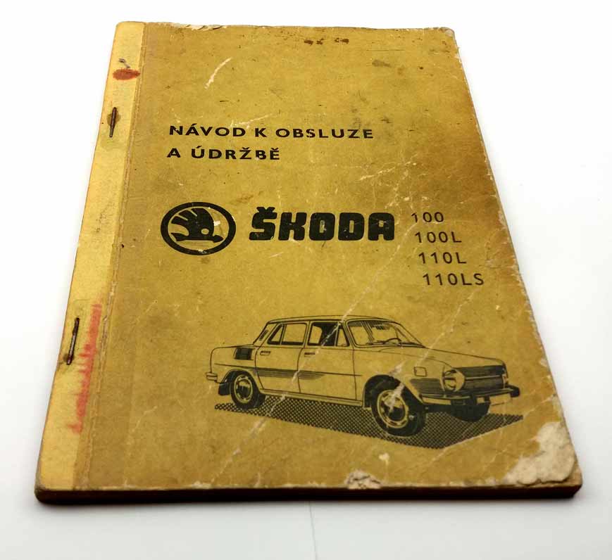 Návod k obsluze a údržbě Škoda 100, 100L, 110L, 110LS - Image 8