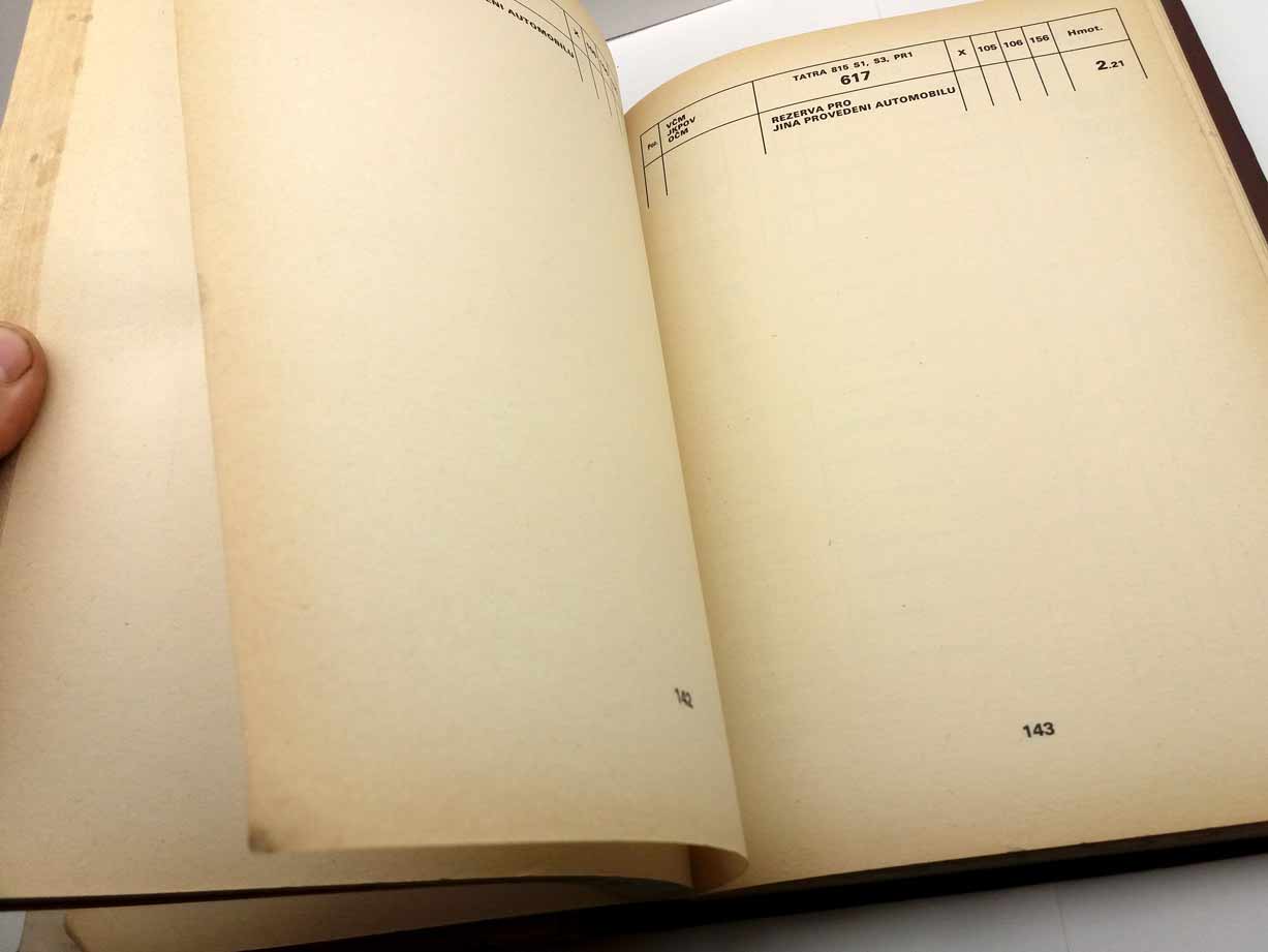Tatra 815, S1, S3, PR1- Katalog náhradní součástí - textová a obrazová část - Image 4