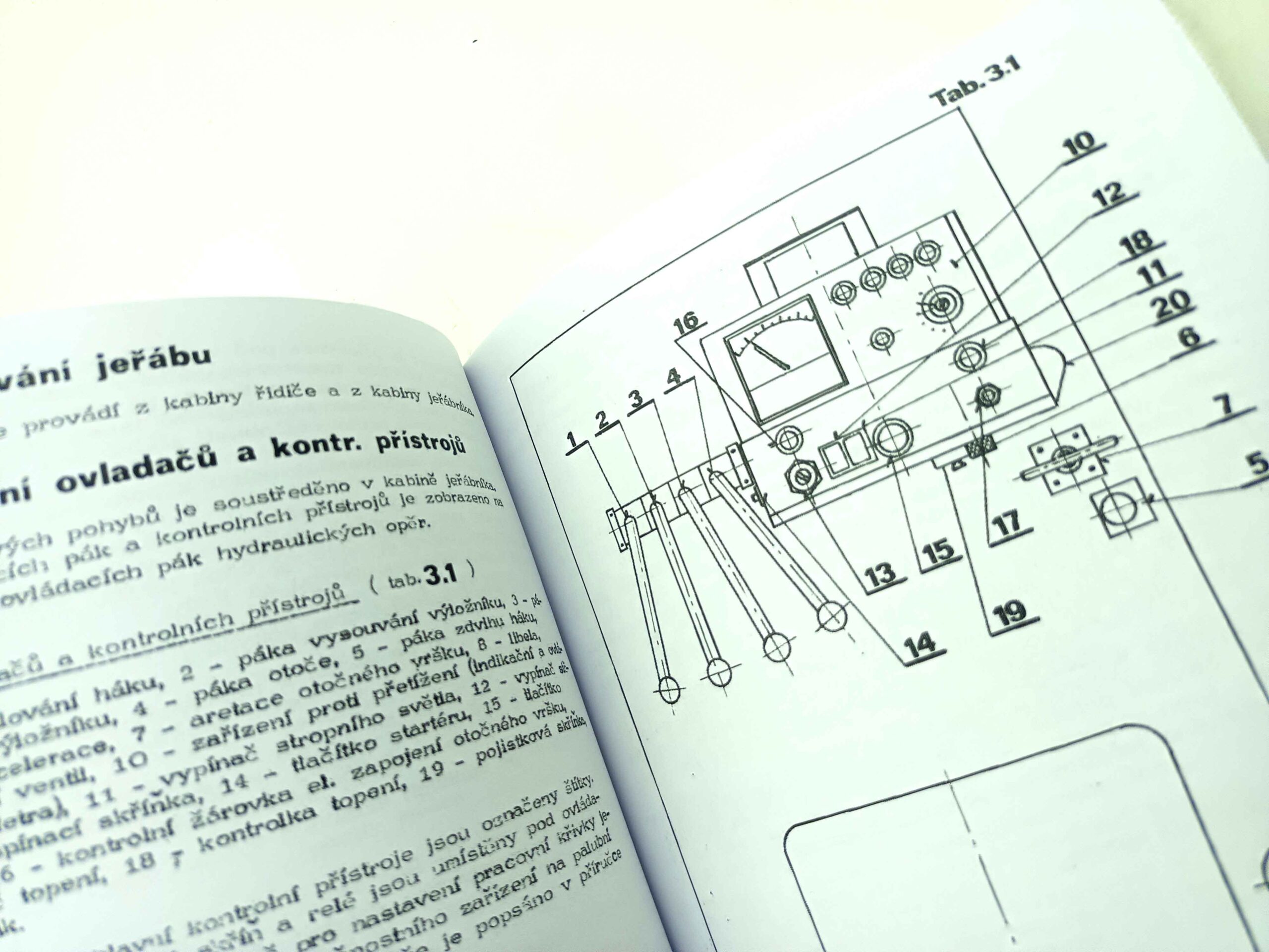 Jeřáb ČKD AD 080 - Technický popis, návod k obsluze, provoz, údržba reprint. - Image 13