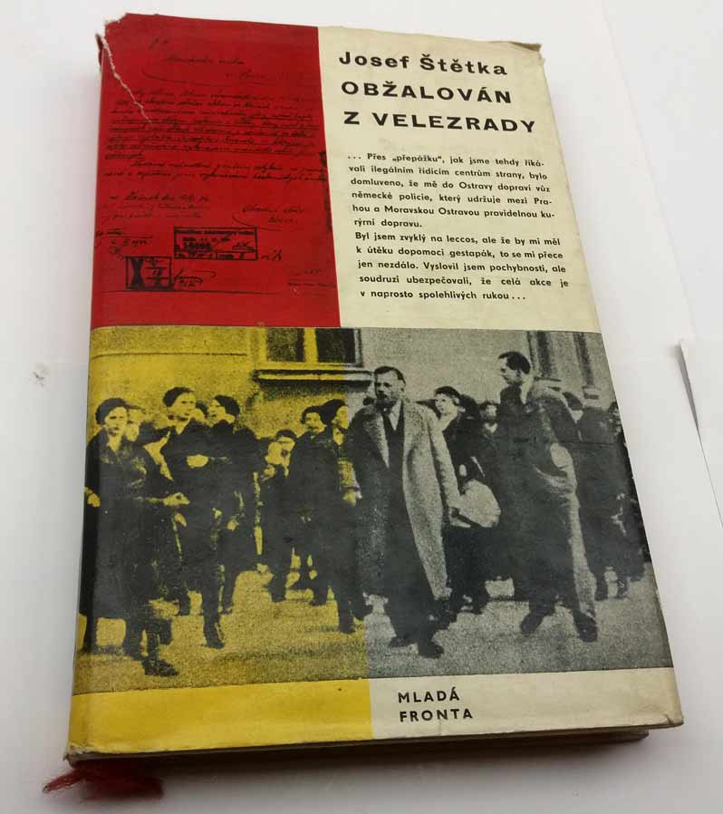 Obžalován z velezrady - Josef Štětka - Mladá fronta 1962