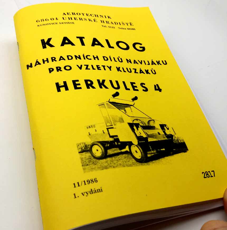 Naviják pro vzlety kluzáků Herkules 4 - Katalog náhradních dílů reprint. - Image 8