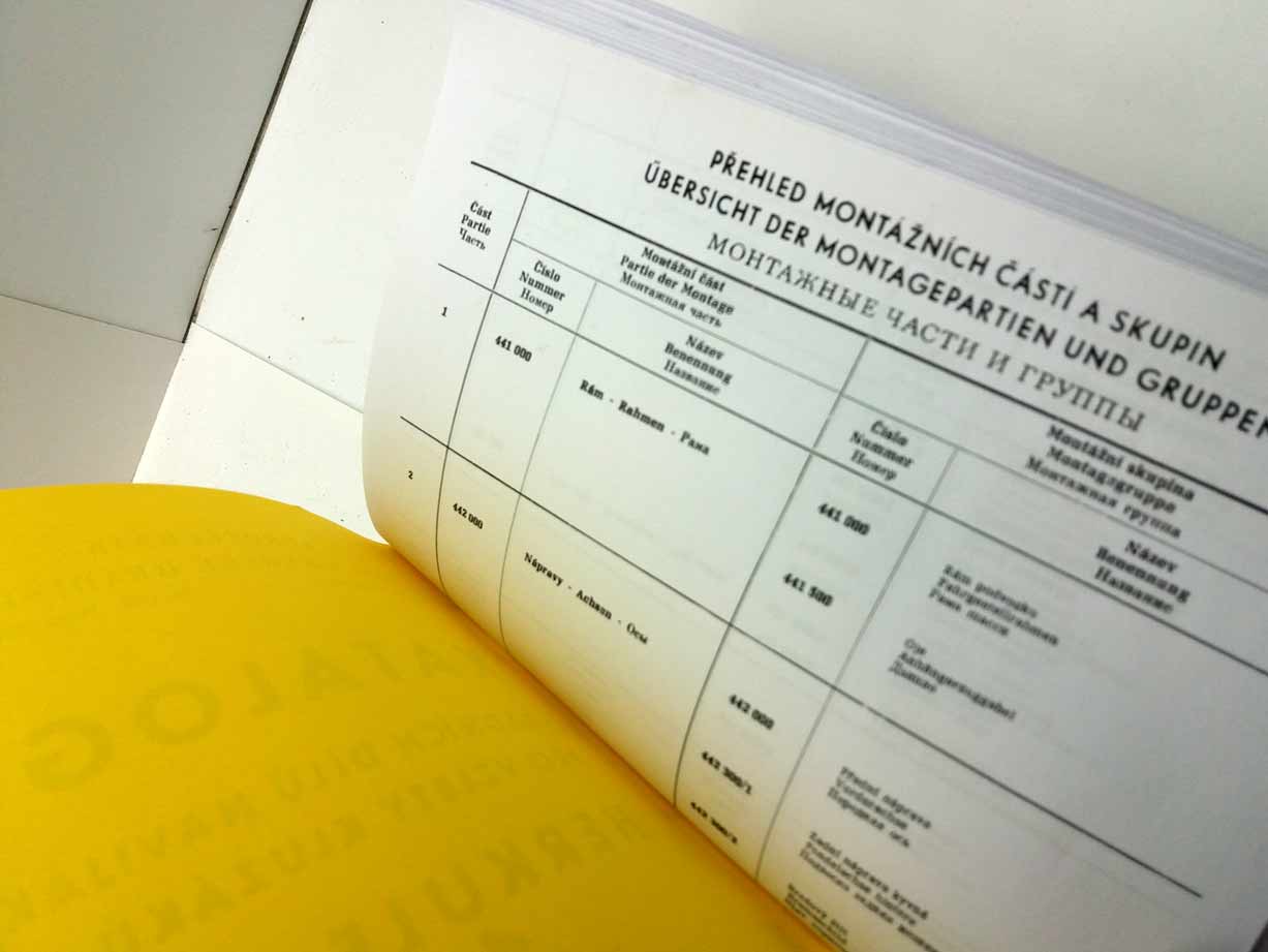 Naviják pro vzlety kluzáků Herkules 4 - Katalog náhradních dílů reprint. - Image 7